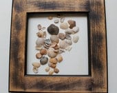 Reclaimed Frame - recycled wood - cabinet door frame - DIY art - wall frame - rustic distressed wood frame