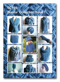 Breeze Accessories Collection Book 1 PDF knitting pattern.  See free pattern/e book offer in Description