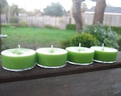 Cucumber Melon Soy Tea Light Candles