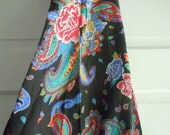 Floral and Paisley Print Vintage Cotton Fabric- 2 plus feet- Just under 1 yard