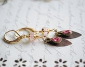 Little Mixed Foundlings-  Metal drop Earrings