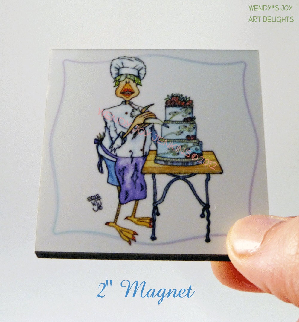 Baker Magnet Fancy Cakes Wedding Artist Crazy Cake Layer Cake Customizable