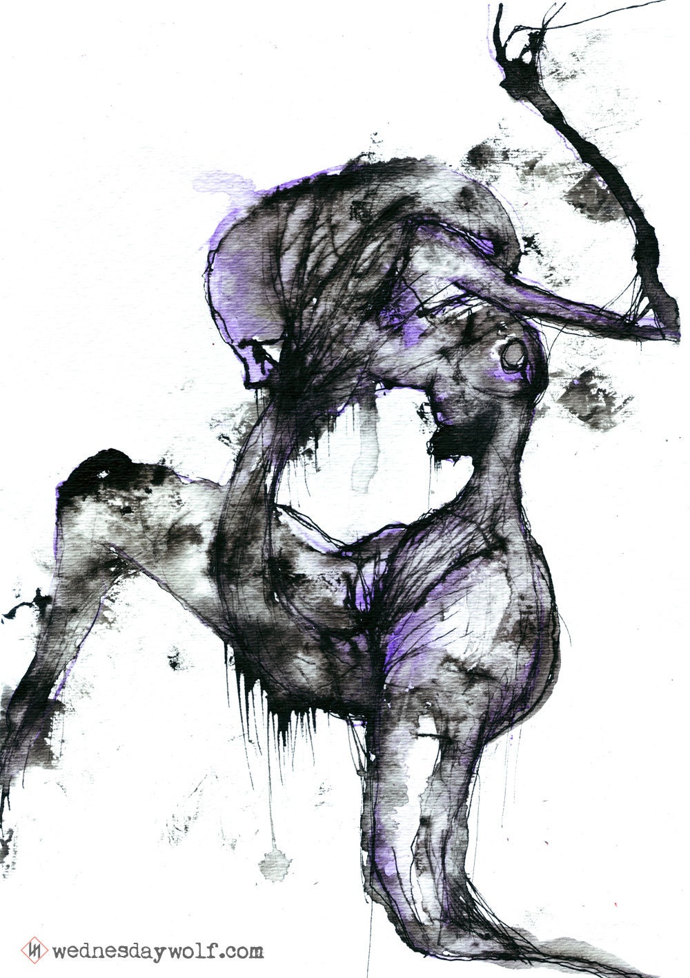 Proboscis - Matte Print - 13"x19"