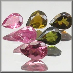 4892 - FACETED - EIGHTEEN - Nigerian Tourmaline Pear Cut