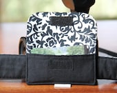 Business Card Holder for Camera Strap - Choose Custom Fabrics - Made to Order