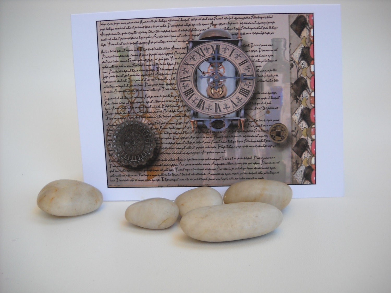 Steampunk Stationary Set, Handmade