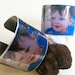 Photo Cuff Bracelet - 1 Photo - Personalized Photo Bracelet - Custom Bracelet - Aluminum Photo Bracelet - Honeymoon