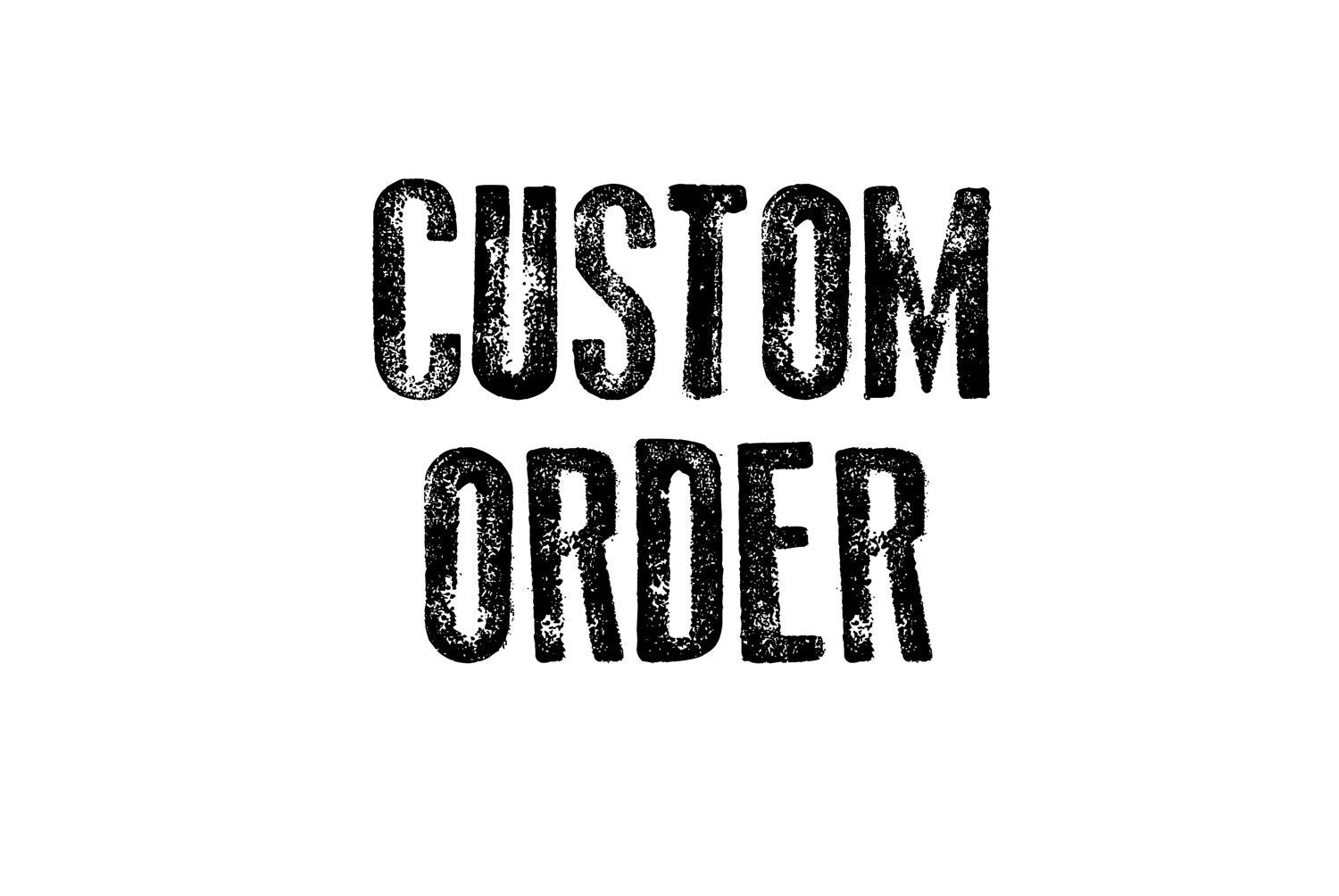 Custom order for Diane Wong