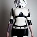 Star Wars Stormtrooper Inspired Rubber Latex Dress