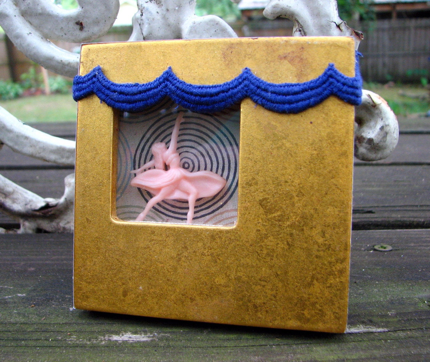 spotlight -- one of a kind small scale assemblage