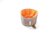 dark tan FIELD SINK US Made Waxed Cotton Duck  Bowl