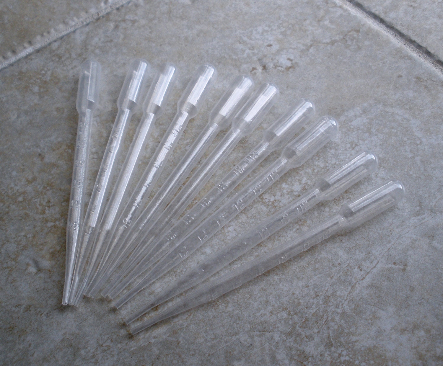 10 Plastic 7ml pipet