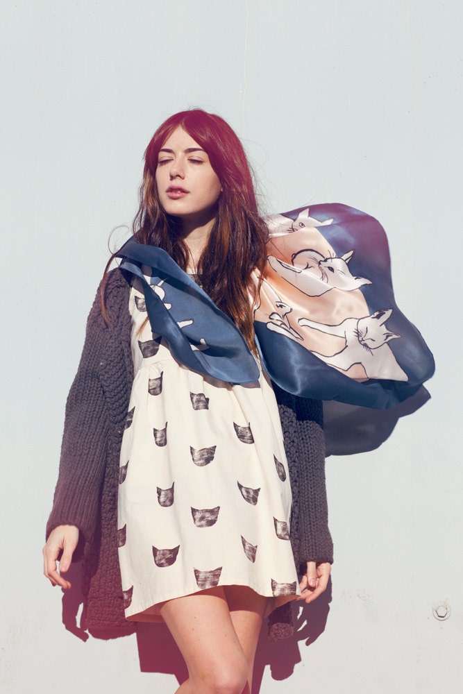 Picasso Cats Scarf