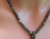 Bangkok Pendant with Bronze Rope