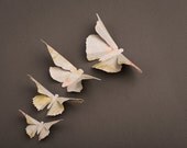3D Butterfly Wall Art: 10 Shabby Shoots Paper Butterflies for Wall Decor, Nursery, Children's Room
