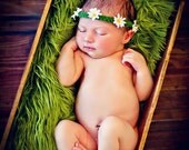 Newborn Baby Girl Daisy Photo Prop Headband