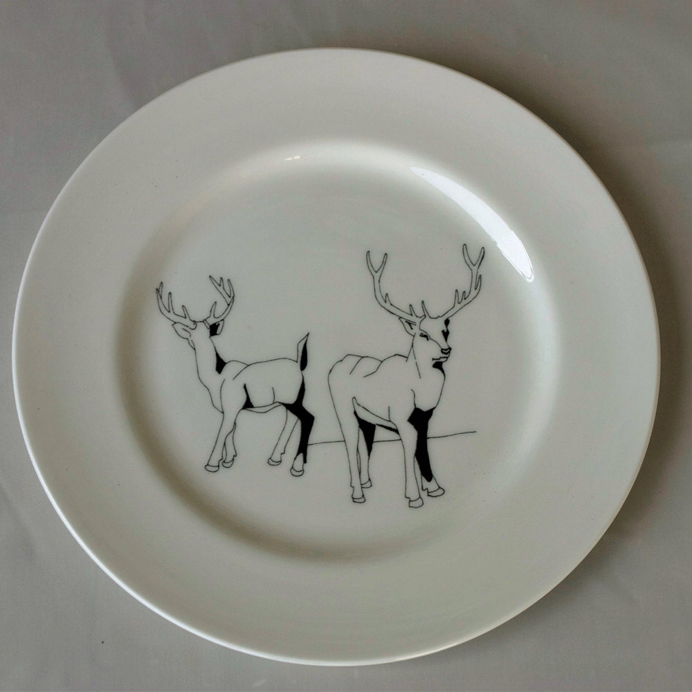Limited edition Stag Plate