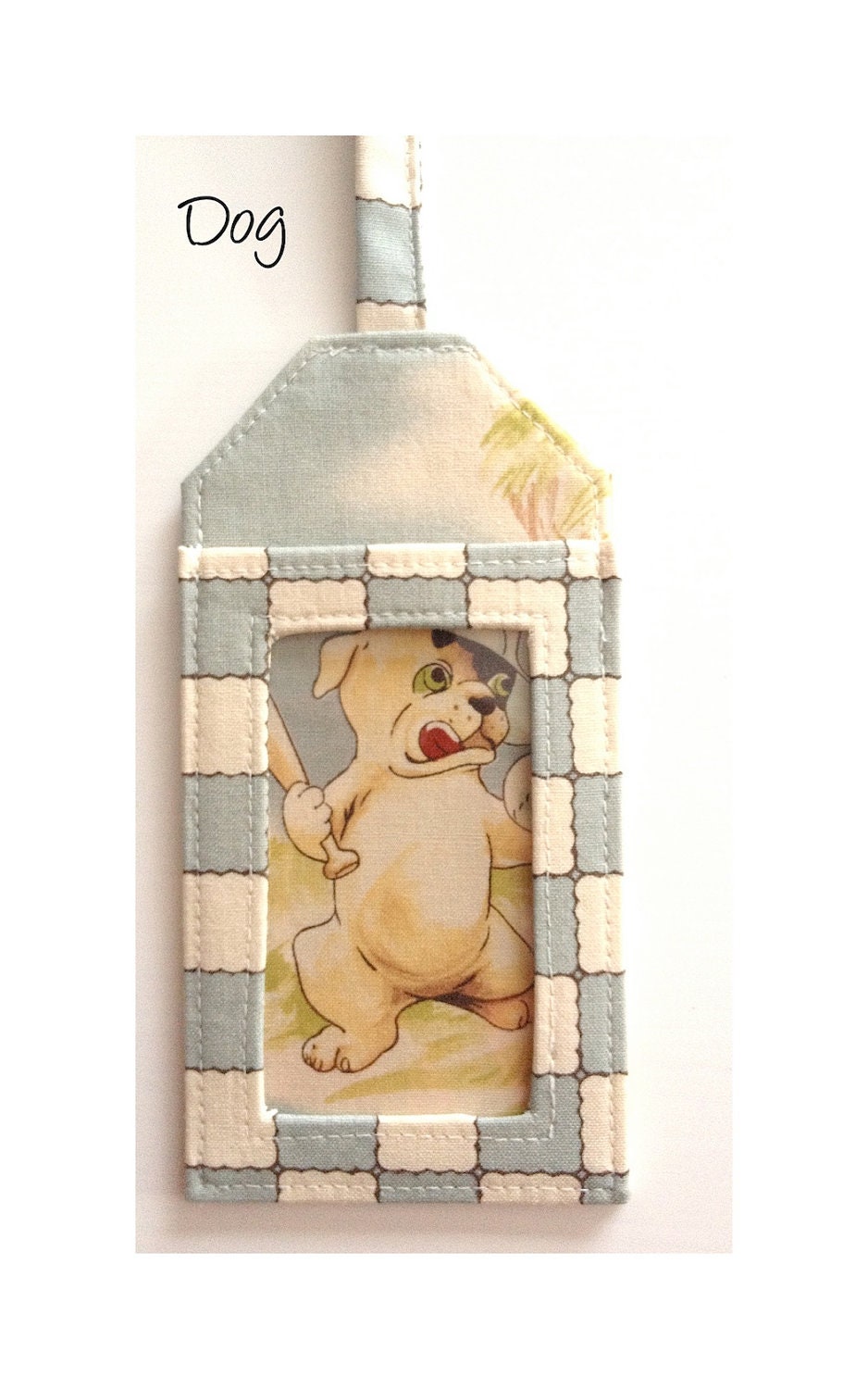 CLEARANCE SALE - Luggage Tag Dog for Boy
