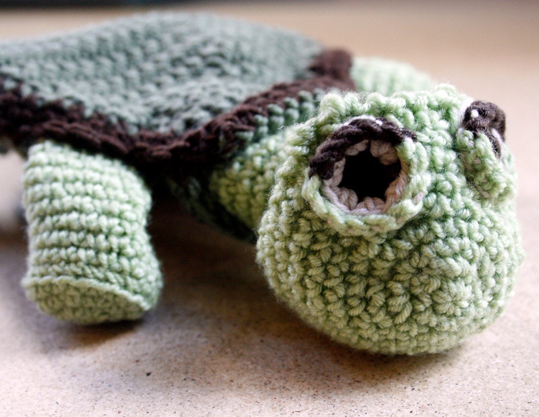 Wool puppet - Turtle