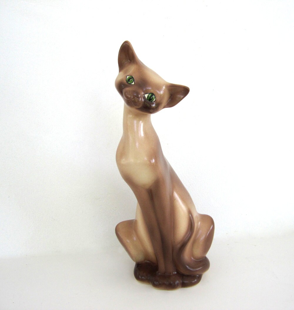 siamese cat figurines for sale