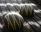 Bumi - Button Earrings