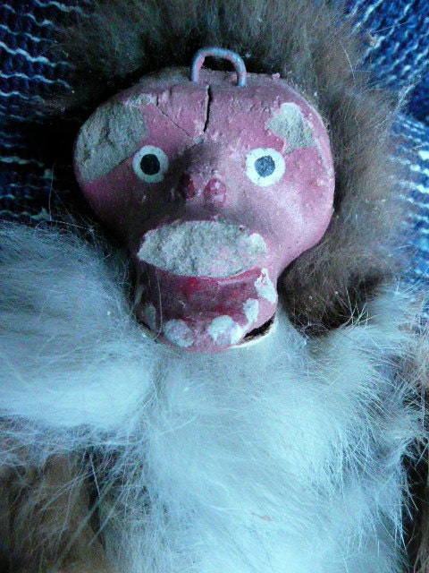 Rare Antique Toy Fur Monkey