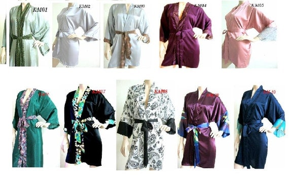 BRIDESMAID ROBES- Handmade to Order