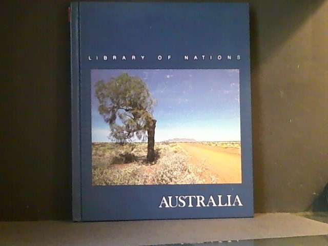 Library of Nations, AUSTRALIA.( Year 1986 ). See Picture on Contents. ( Maps ). Book Item 1064a