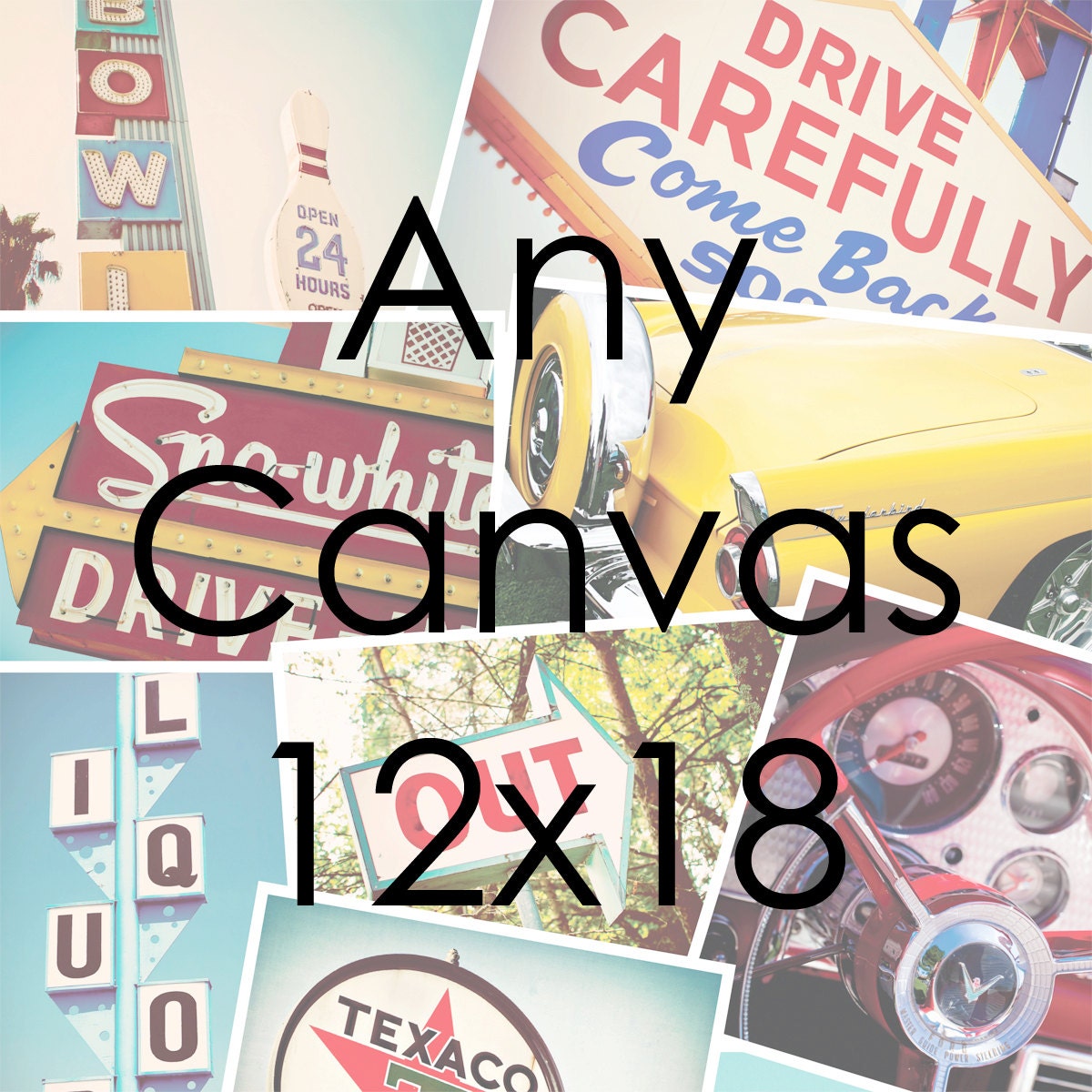 Choose Your Own Canvas Gallery Wrap - 12X18 - Personalized Home Decor - Ready to Hang Canvas Around Wood Frame - Fine Art Photography