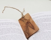 caramel - a natural wood bookmark from reclaimed wood