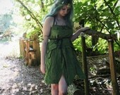 Woodland Fairy dress Fairy costume Womens Tinker Bell costume Tattered ballet dance costume Summer festival Fairy outfit Size small- medium