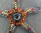 Starfish Eye with Coral