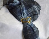 Vintage Scarf and Pin