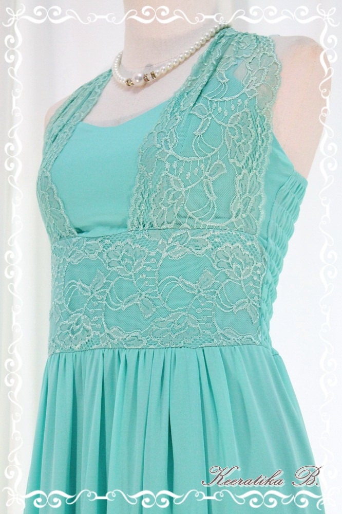 About Love - Powder Freshly Blue Gorgeous Maxi Dress Lacy Halter Sweet Lady Vintage Inspired Dress
