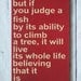 Everybody is a Genius Subway Art Wood Sign - Typography Word Art - Inspirational - Your Choice of Colors