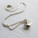 Aladdins Lamp Necklace - Silver