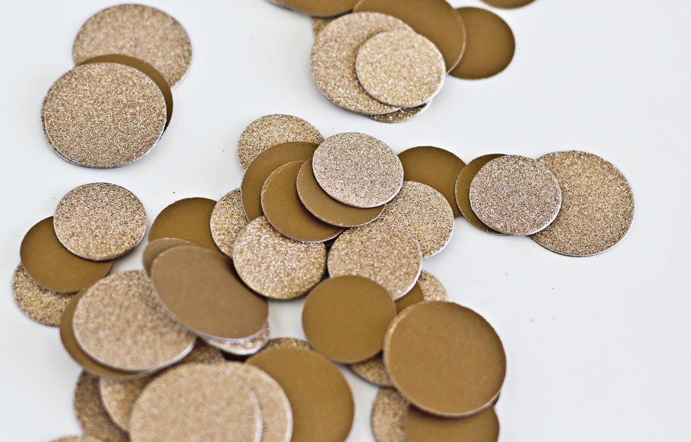 Glitter Table Confetti - Elegant, Jumbo Gold Confetti - Sparkle for your Wedding Reception, Party Table Setting, Guest Book Table, Buffet