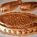 Vintage Solid Copper Kitchen Molds