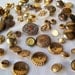 Vintage Gold Tone Buttons