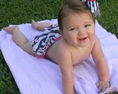 Zebra Ruffle Bottom Bloomers