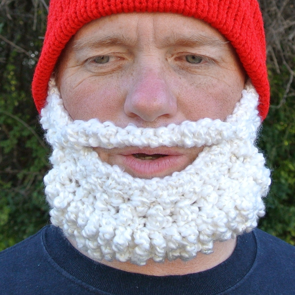 PATTERN Beard Beanie PATTERN Santa Claus Hat -Photo Tutorial in PDF- p127