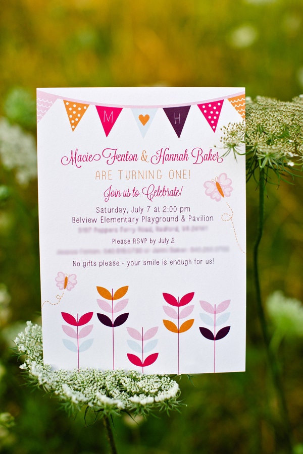 Summer Girl - Birthday Party Invitations