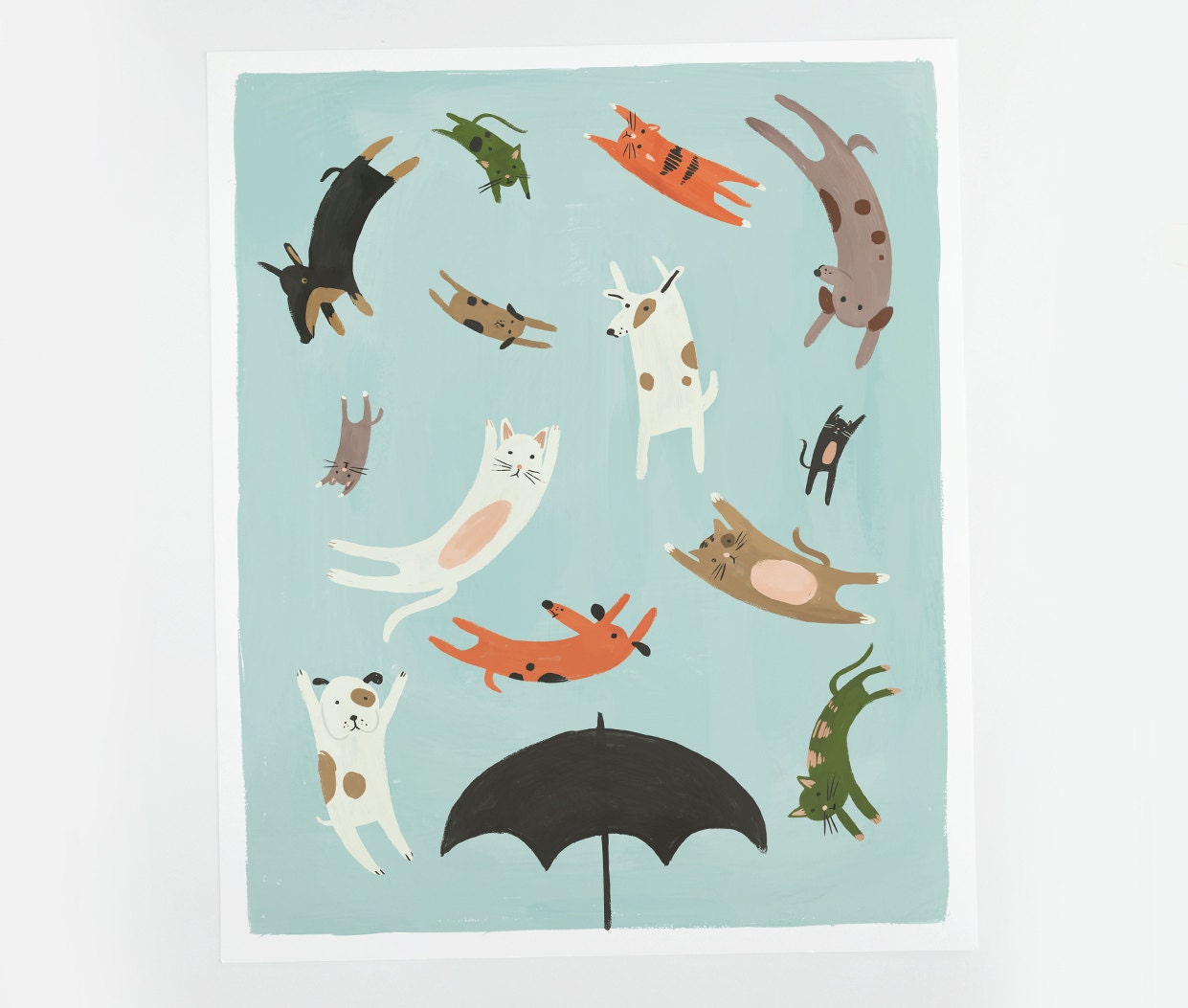 Raining Cats and Dogs Poster