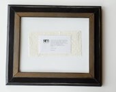 8x10 Inner Stacked Rustic Distressed Pine Picture Frame - choose your colors - home decor office decor wedding gift
