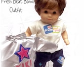 Fresh beat band  Rockstar  Concert Jacket  4 PIECE SET.american girl doll or bitty baby
