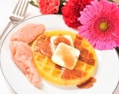 Chicken and Waffle Soap with maple syrup & butter pads - Breakfast Soap - Food Soap