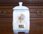 SALE French Canister Poivre Pepper Trinket box