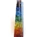Glass Bottle Rainbow Mosaic Sun Catcher Home Decoration Art Beads Buttons Red Orange Yellow Green Blue Purple