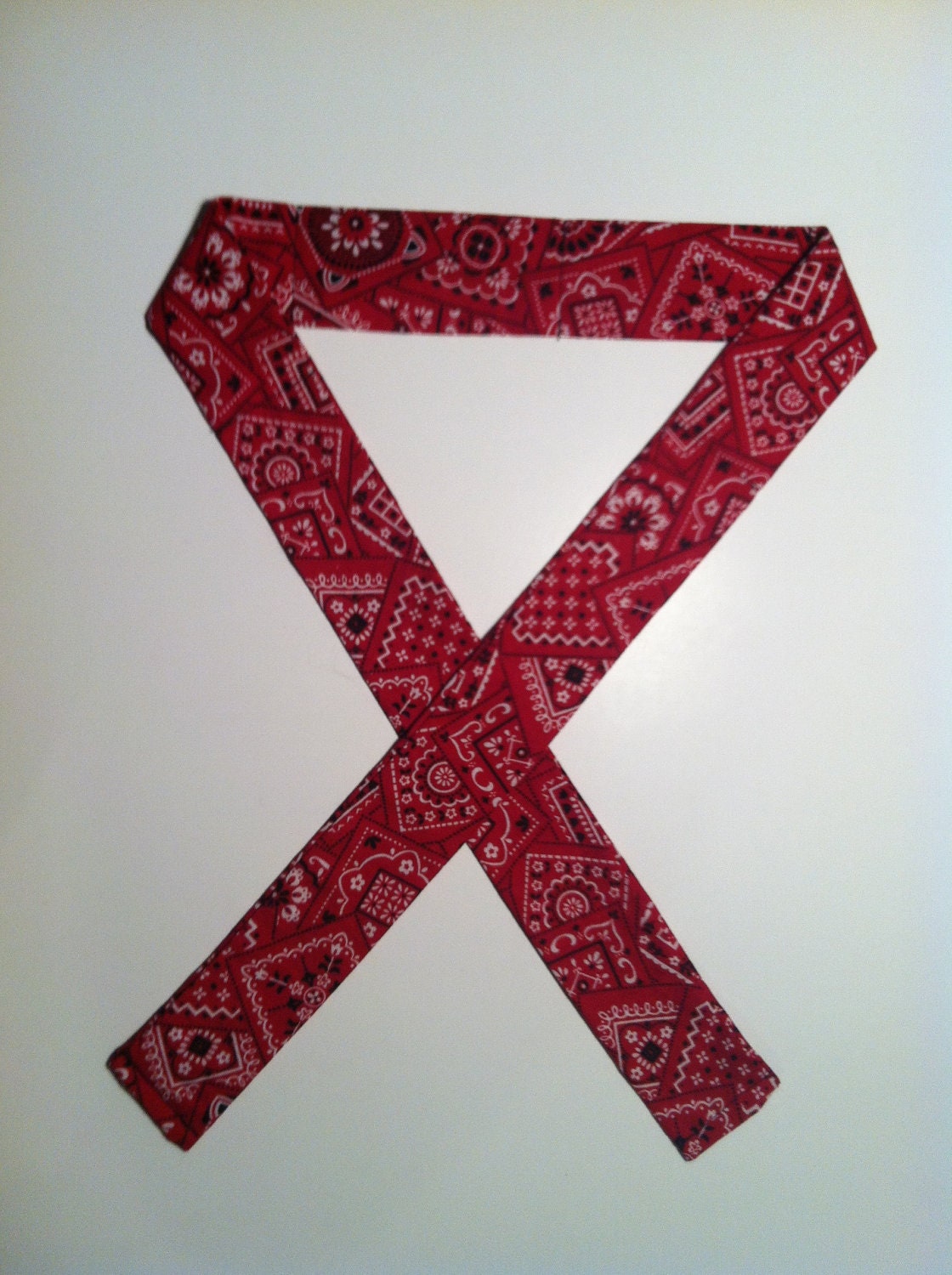 Neck Cooler - Red Bandana - neck wraps that keep you cool for hours