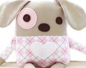 Dog Sewing Pattern - Plush Dog Softie Pattern - PDF
